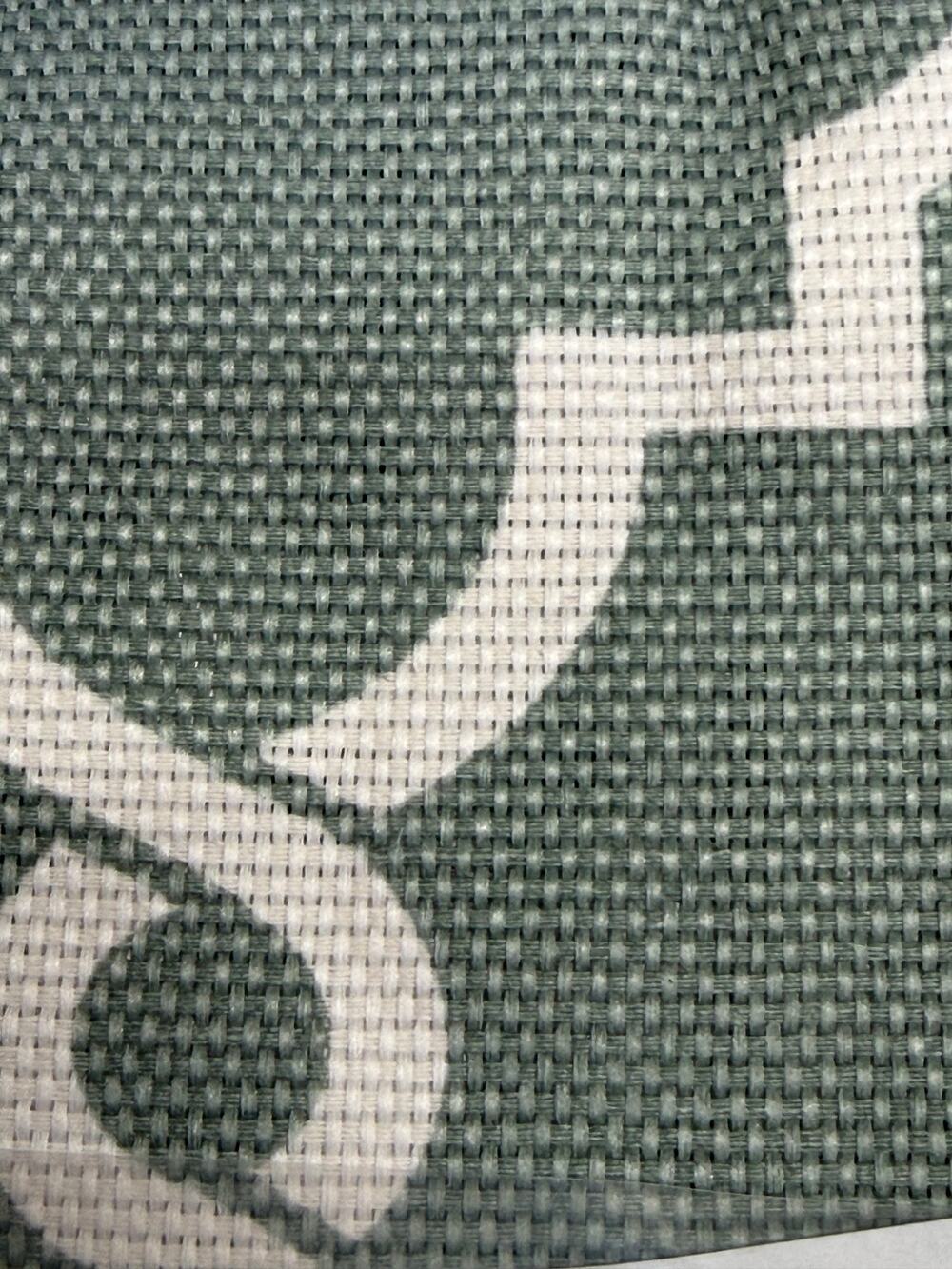 Madison Park Saratoga Seafoam Geometric Grommet Curtain Panel 50x63
